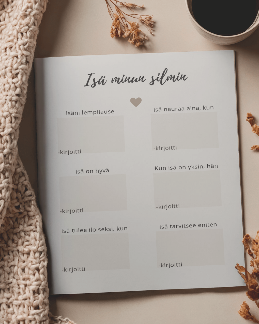 Minun tarinani isänä